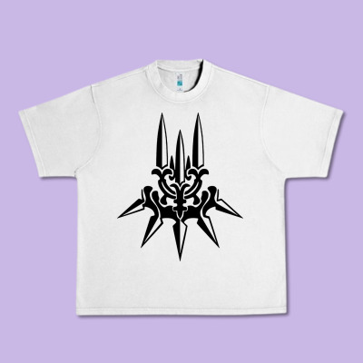 Yorha White Insignia Urban Heavy Tee Designed By Artisfamous