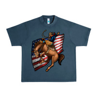 Midnight Navy American Cowboy Urban Heavy Tee - Jasminsmagicworld
