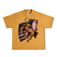 Peanut Butter American Cowboy Urban Heavy Tee - Jasminsmagicworld