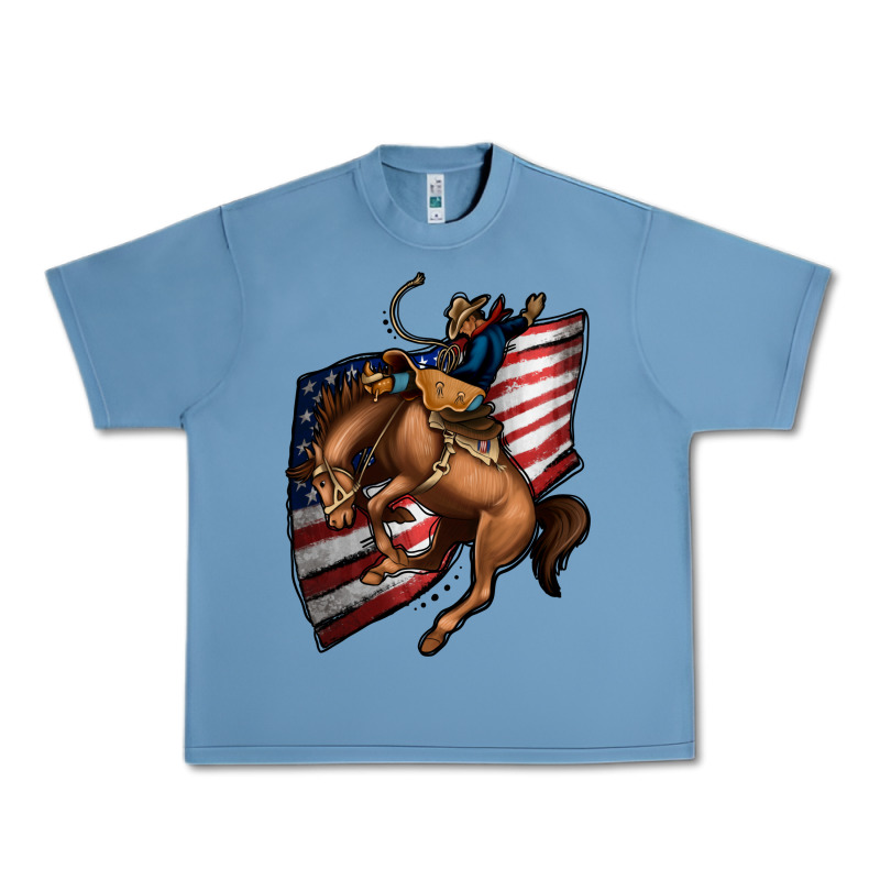 American Cowboy Urban Heavy Tee by Jasminsmagicworld | Teevron