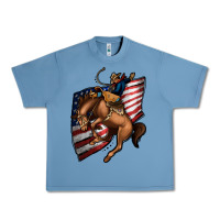 Pebble Blue American Cowboy Urban Heavy Tee - Jasminsmagicworld