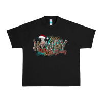 Black howdy christmas Urban Heavy Tee - CowhideDigitalArt