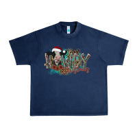 Navy howdy christmas Urban Heavy Tee - CowhideDigitalArt