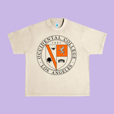 Occidental College Urban Heavy Tee Designed By Artisfamous