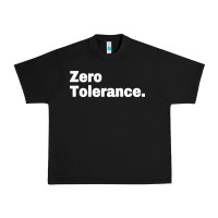 Black zero tolerance Urban Heavy Tee - artisFamous