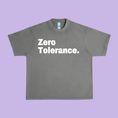 Zero Tolerance Urban Heavy Tee Designed By Artisfamous