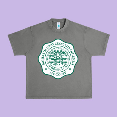 Ohio University Urban Heavy Tee Designed By Artisfamous
