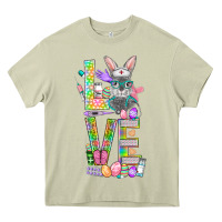 Mossy Love Easter Nurse Heavy Core Tee - BundleAndBundleShop