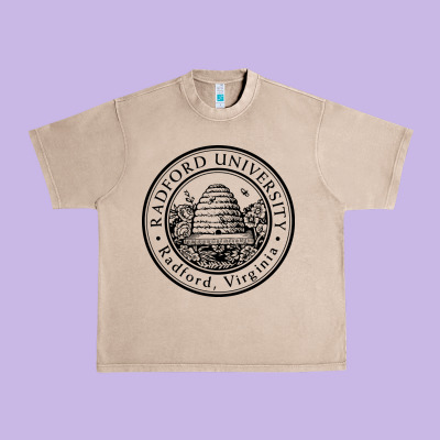Radford University Urban Heavy Tee Designed By Artisfamous