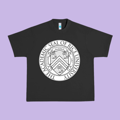 Rice University Urban Heavy Tee Designed By Artisfamous