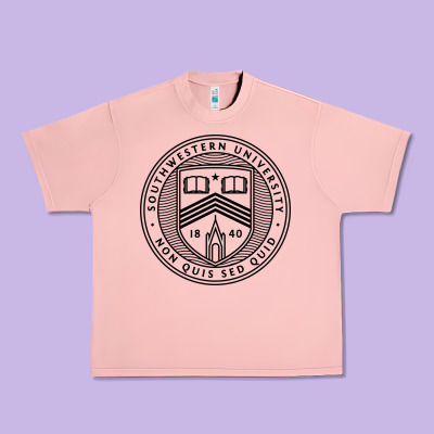 Southwestern University Urban Heavy Tee Designed By Artisfamous