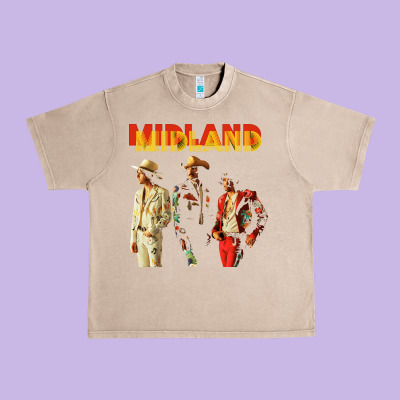 Midland Urban Heavy Tee Designed By Artisfamous
