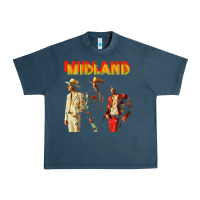 Midnight Navy midland Urban Heavy Tee - artisFamous