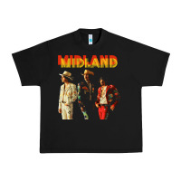 Black midland Urban Heavy Tee - artisFamous