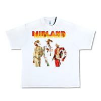White midland Urban Heavy Tee - artisFamous