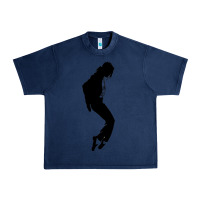 Navy michael jackson Urban Heavy Tee - artisFamous