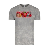 Cloud Rock Merry Christmas Vintage Tee - CowhideDigitalArt