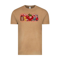 Vintage Camel Merry Christmas Vintage Tee - CowhideDigitalArt