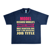 Navy model funniest isn't a jobtitle Urban Heavy Tee - artisFamous