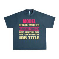 Model Funniest Isn't A Jobtitle Urban Heavy Tee | Teevron