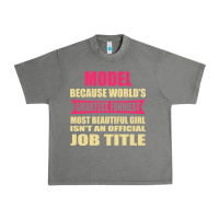 Tornado model funniest isn't a jobtitle Urban Heavy Tee - artisFamous