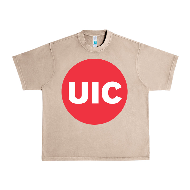 University Of Illinois At Chicago Circle Urban Heavy Tee by artisFamous | Teevron