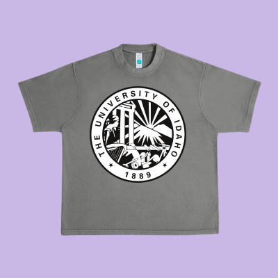 University Of Idaho Urban Heavy Tee Designed By Artisfamous