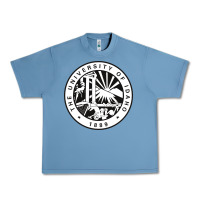 Pebble Blue university of idaho Urban Heavy Tee - artisFamous