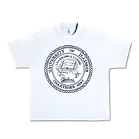 White university of illinois Urban Heavy Tee - artisFamous