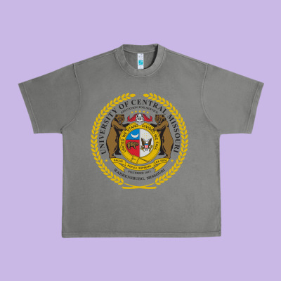 University Of Central Missouri Urban Heavy Tee Designed By Artisfamous