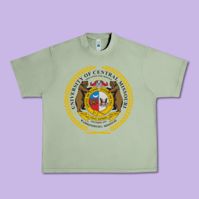 University Of Central Missouri Urban Heavy Tee Designed By Artisfamous