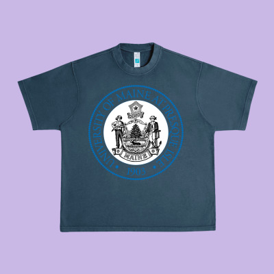 University Of Maine At Presque Isle Urban Heavy Tee Designed By Artisfamous