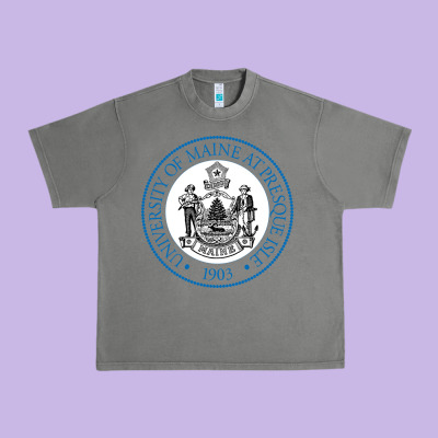 University Of Maine At Presque Isle Urban Heavy Tee Designed By Artisfamous