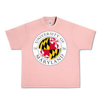 Salmon university of maryland Urban Heavy Tee - artisFamous