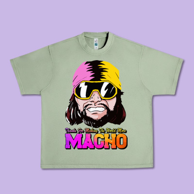 Randy Wrestler Urban Heavy Tee Designed By Artisfamous