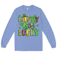 Colony Blue happy go lucky Long Sleeve Tee - Artiststas