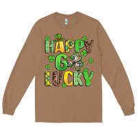 Toasted Coconut happy go lucky Long Sleeve Tee - Artiststas