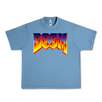 Pebble Blue doom video game Urban Heavy Tee - artisFamous