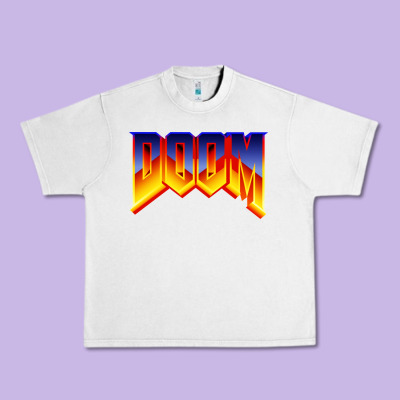 Doom Video Game Urban Heavy Tee Designed By Artisfamous