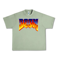Oil Green doom video game Urban Heavy Tee - artisFamous