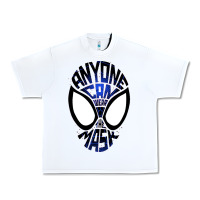 White anyone can wear the mask Urban Heavy Tee - artisFamous