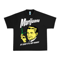 Black smoking marijuana Urban Heavy Tee - artisFamous