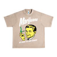 French Oak smoking marijuana Urban Heavy Tee - artisFamous