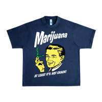 Navy smoking marijuana Urban Heavy Tee - artisFamous
