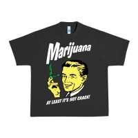 Pigment Black smoking marijuana Urban Heavy Tee - artisFamous