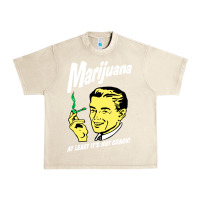 Sandshell smoking marijuana Urban Heavy Tee - artisFamous