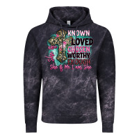 Cloud Black she is loved Vintage Hoodie - BarkalooDesign
