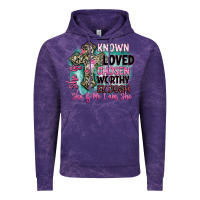 Cloud Purple she is loved Vintage Hoodie - BarkalooDesign