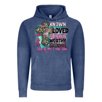 Vintage Denim she is loved Vintage Hoodie - BarkalooDesign