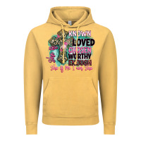 Vintage Mustard she is loved Vintage Hoodie - BarkalooDesign